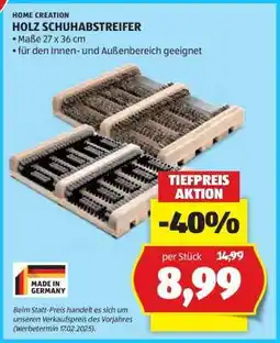 Hofer HOLZ SCHUHABSTREIFER Angebot