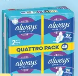 Bipa Always Ultra Binden Angebot