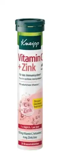 dm Kneipp Brausetabletten Vitamin C + Zink Angebot