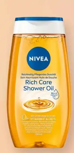dm Nivea Duschöl Rich Care Angebot