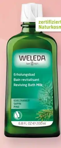 dm Weleda Edeltannen Erholungsbad Angebot