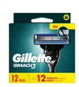 dm Gillette Rasierklingen Mach3 Angebot
