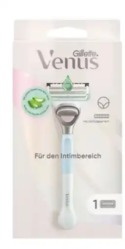 dm Gillette Venus Rasierer für den Intimbereich Aloe Vera Angebot