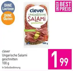 Sutterlüty Clever Ungarische Salami geschnitten Angebot