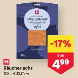 MPreis Räucherlachs Angebot