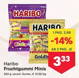 MPreis Haribo fruchtgummi minis Angebot