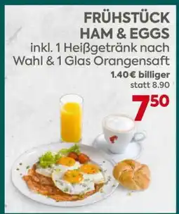 Billa FRÜHSTÜCK HAM & EGGS Angebot