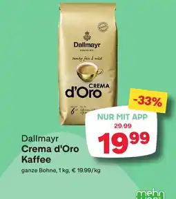 MPreis Crema d'Oro Kaffee Angebot