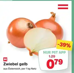 MPreis Zwiebel gelb Angebot