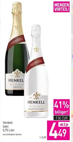 Sutterlüty Henkell Sekt Angebot
