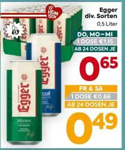 Billa Egger div. Sorten Angebot