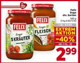 Billa Felix Sugo div. Sorten Angebot