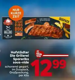 Billa Hofstädter Die Grillerei Spareribs sous-vide Angebot