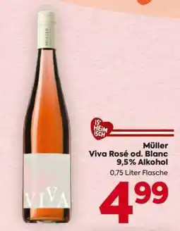 Billa Müller Viva Rosé od. Blanc Angebot