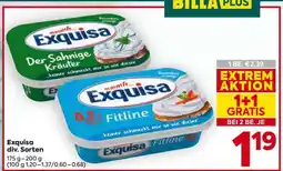 Billa Exquisa div. Sorten Angebot