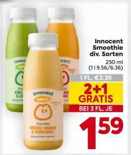 Billa Innocent Smoothie div. Sorten Angebot