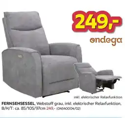 Möbelix Ondega Fernsehsessel Angebot