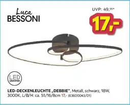 Möbelix Luca Bessoni LED-Deckenleuchte Angebot