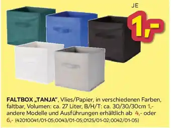 Möbelix Ondega Faltbox Tanja Angebot