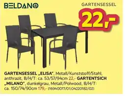 Möbelix Beldano Gartensessel Elisa Angebot
