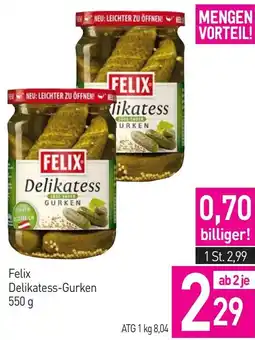 Sutterlüty Felix Delikatess-Gurken Angebot