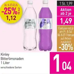 Sutterlüty Kinley Bitterlimonaden Angebot