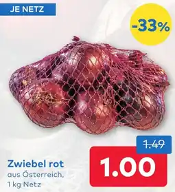 T&G Zwiebel rot aus Österreich, Angebot
