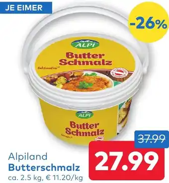 Alpiland Butterschmalz