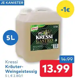 T&G Kressi Kräuter- Weingeistessig Angebot