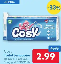 T&G Cosy Toilettenpapier Angebot
