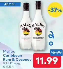 T&G Malibu Caribbean Rum & Coconut Angebot