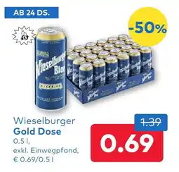 T&G Wieselburger Gold Dose Angebot