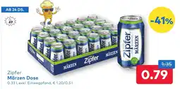 T&G Zipfer Märzen Dose Angebot