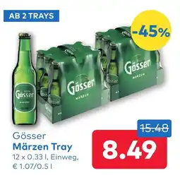 T&G Gösser Märzen Tray Angebot