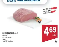 Metro Schweine schale Angebot