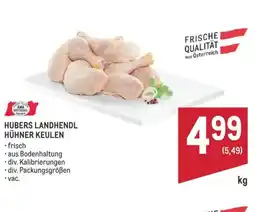 Metro Hubers landhendl hühner keulen Angebot