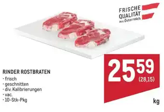 Metro Rinder rostbraten Angebot