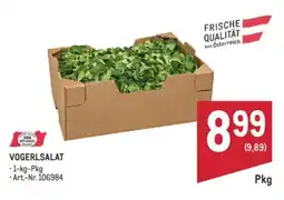 Metro Vogerlsalat Angebot