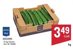 Metro Zucchini Angebot