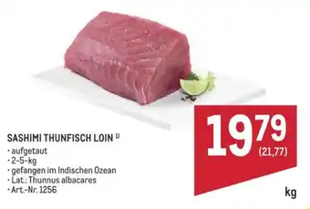Sashimi thunfisch loin