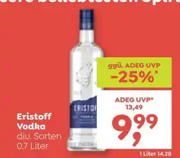 ADEG Eristoff Vodka Angebot