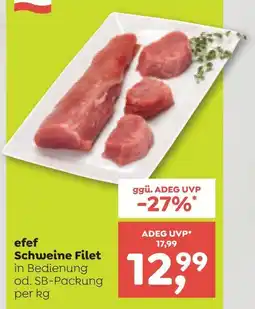 ADEG Schweine Filet Angebot