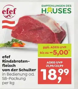 ADEG Rindsbraten- fleisch von der Schulter Angebot