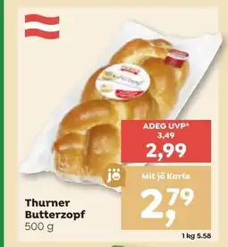 ADEG Butterzopf Angebot