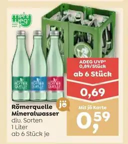 ADEG Mineralwasser Angebot
