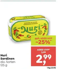 ADEG Sardinen Angebot