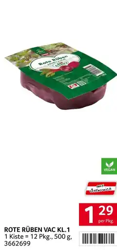 Transgourmet Rote rüben vac Angebot