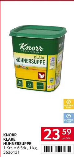 Transgourmet Knorr klare hühnersuppe Angebot