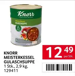 Transgourmet Knorr meisterkessel gulaschsuppe Angebot