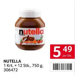 Transgourmet Nutella Angebot